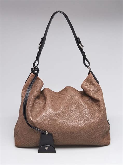 lv antheia|LOUIS VUITTON Monogram Lambskin Antheia Hobo PM Fumee .